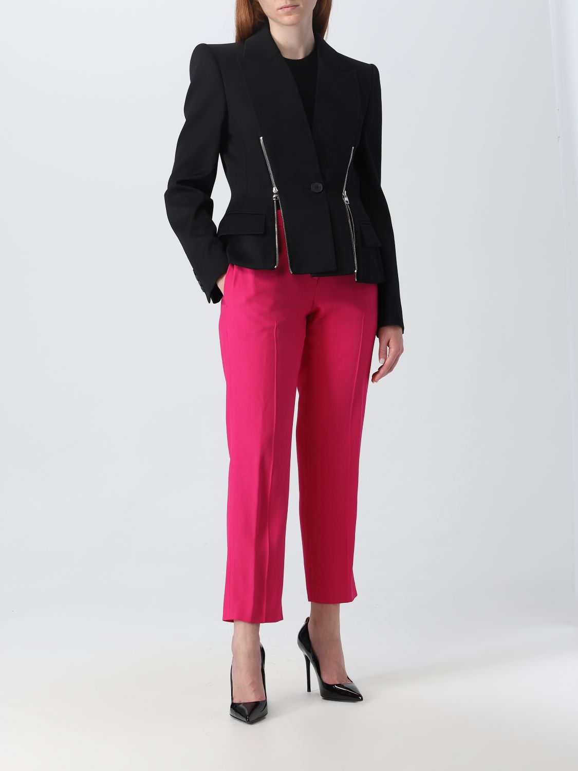 Pants Woman color Orchid