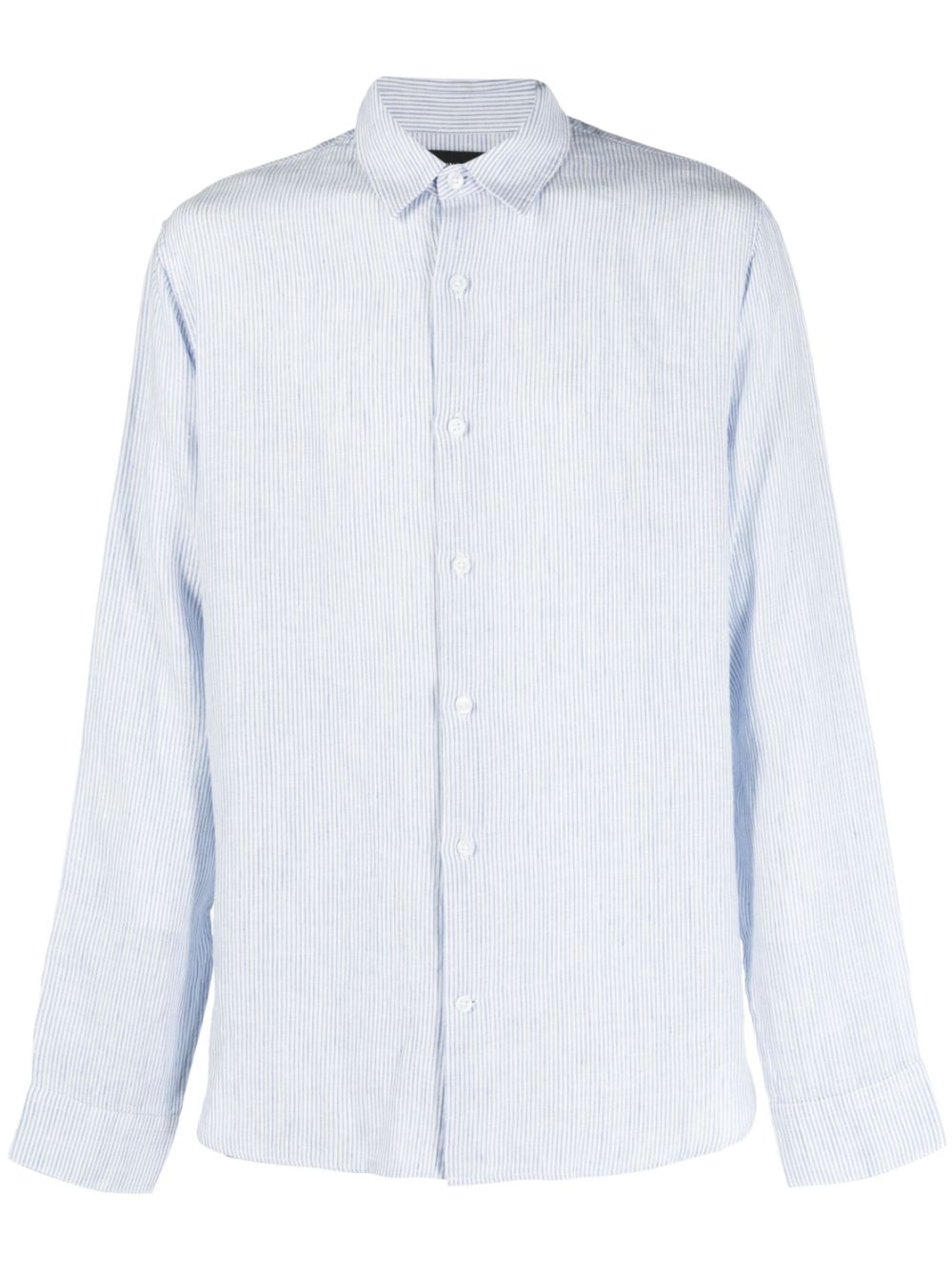 Striped Long Sleeve Button Down Shirt