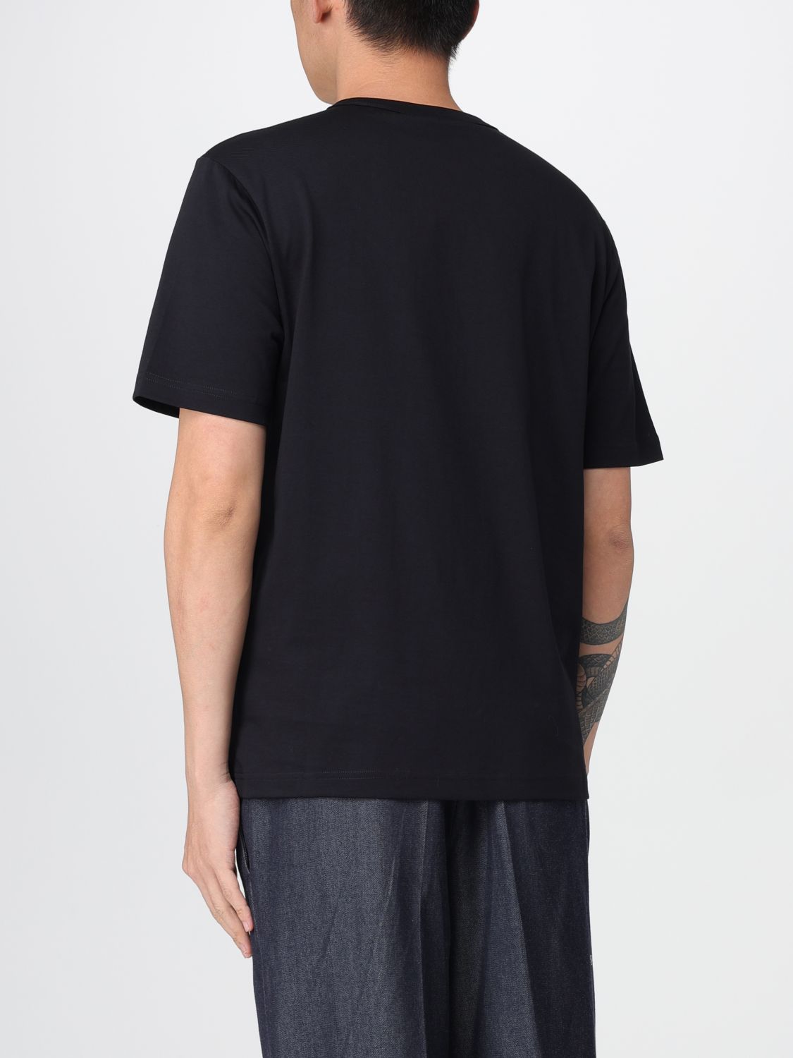Polo Shirt Men color Black