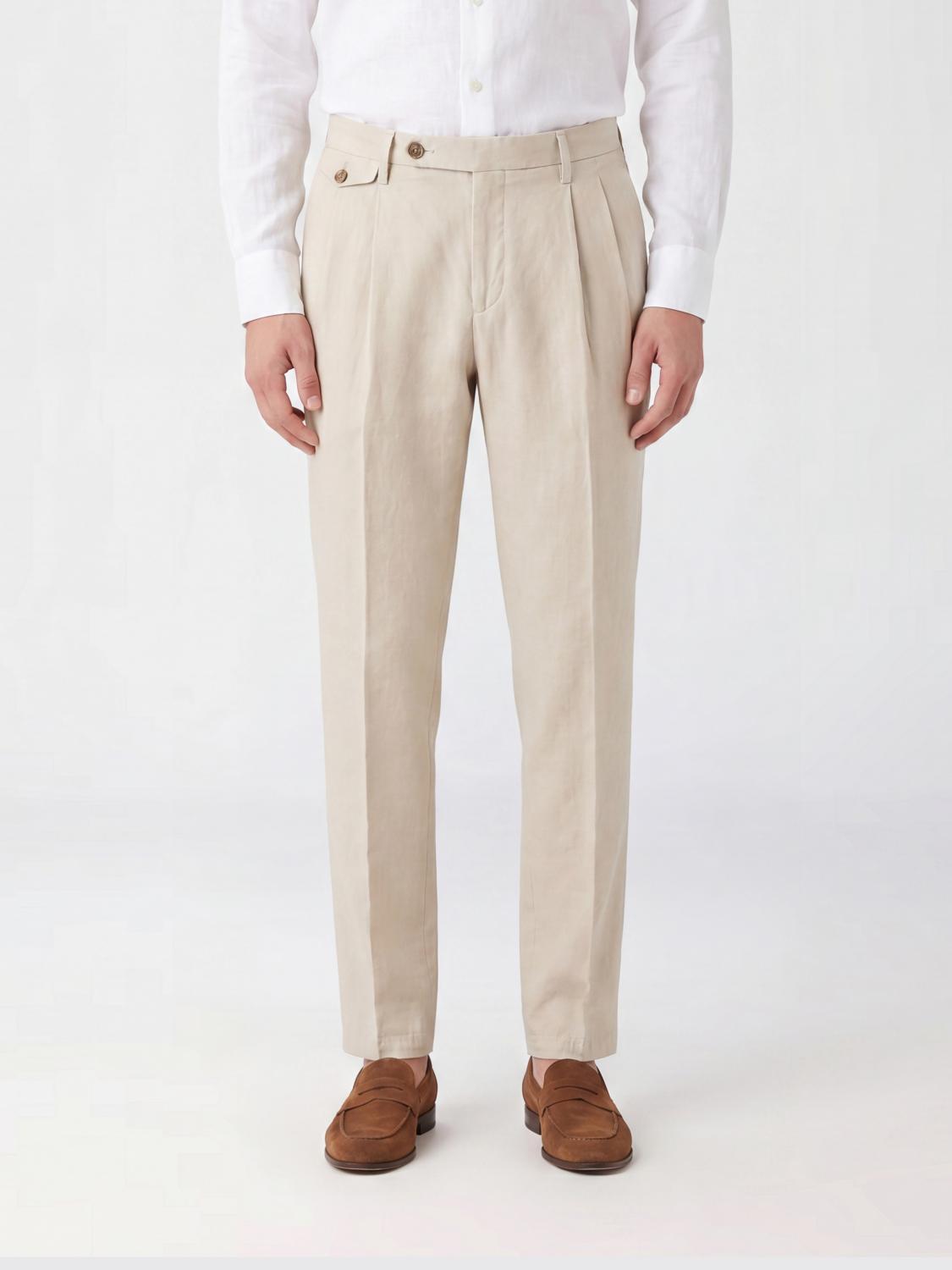Pants Men color Brown