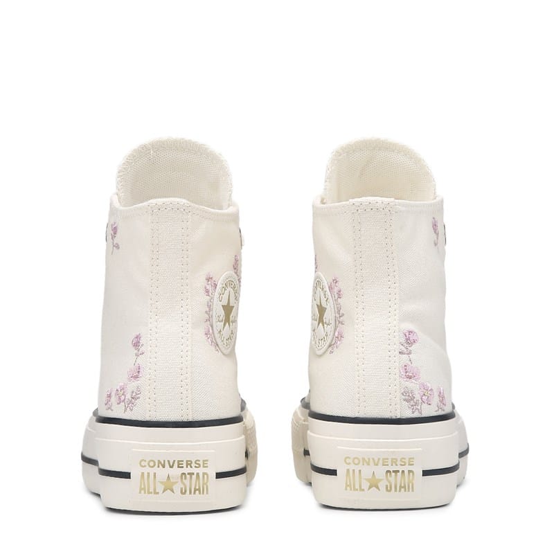 Women's Chuck Taylor All Star Hi Lift Platform Sneakers (Egret)