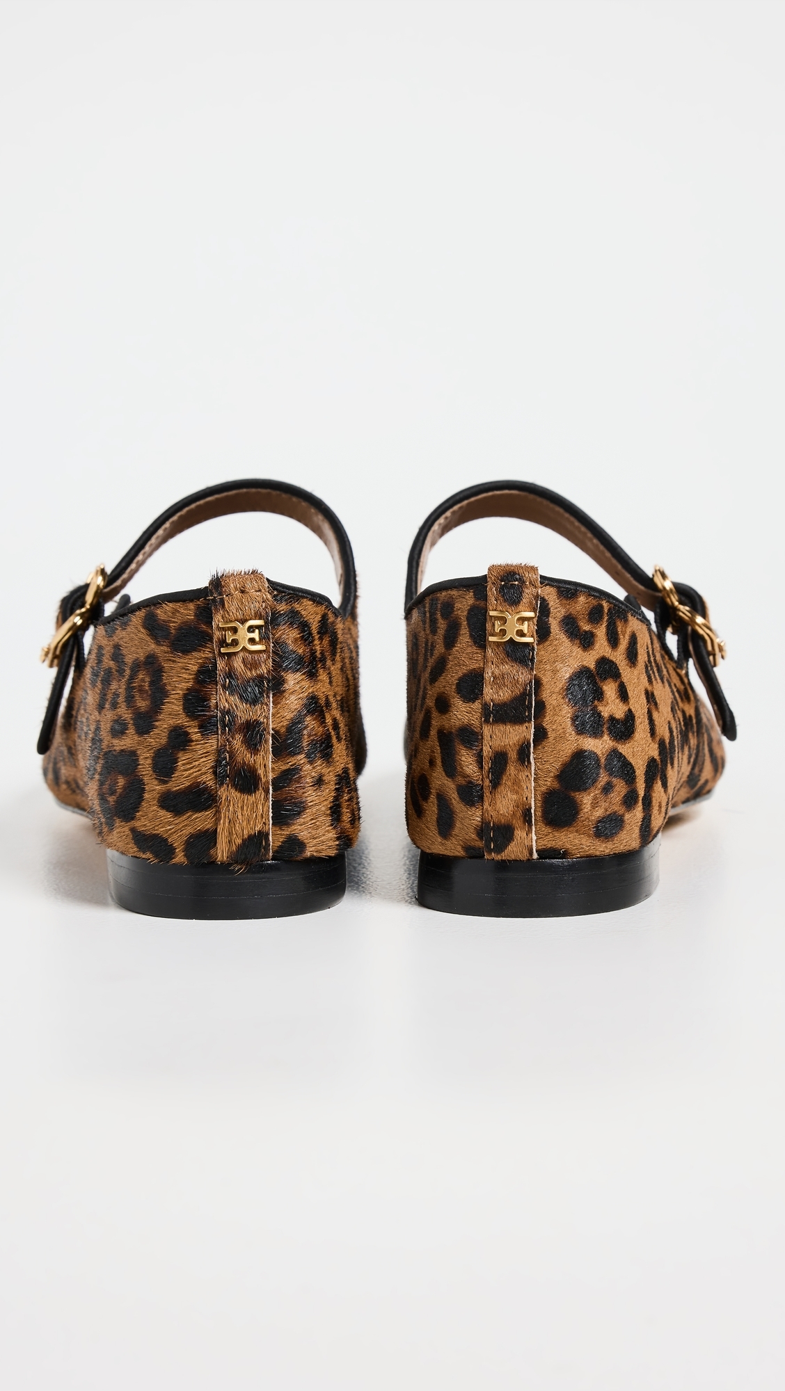 Michaela Leopard Ballet Flats Granada Tan