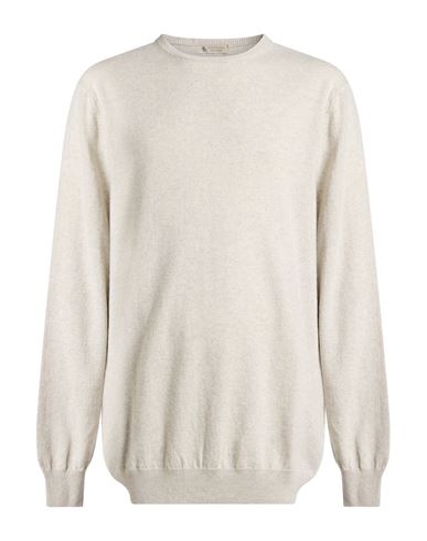 Man Sweater Light grey Size 50 Cashmere