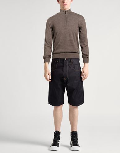Man Sweater Taupe Size 46 Merino Wool