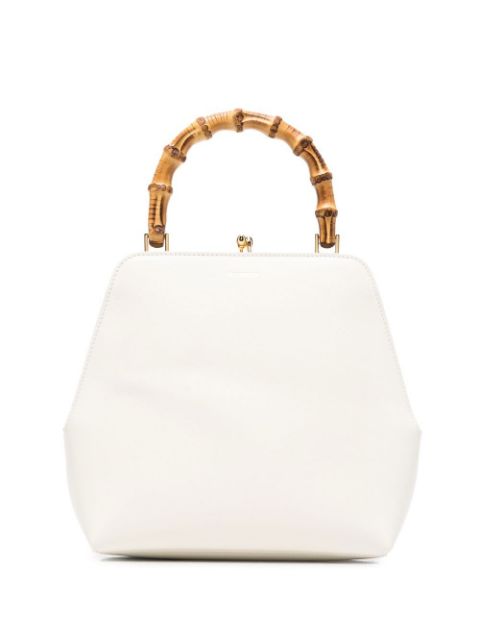 Goji bamboo-handle tote bag
