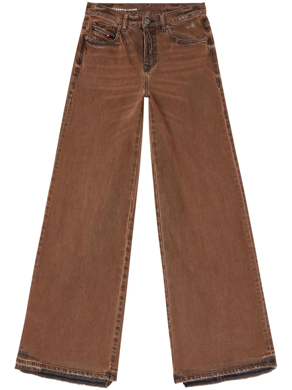 1978 D-Akemi wide-legged jeans - Brown