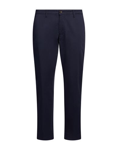 Man Pants Navy Size 30 Cotton, Elastane