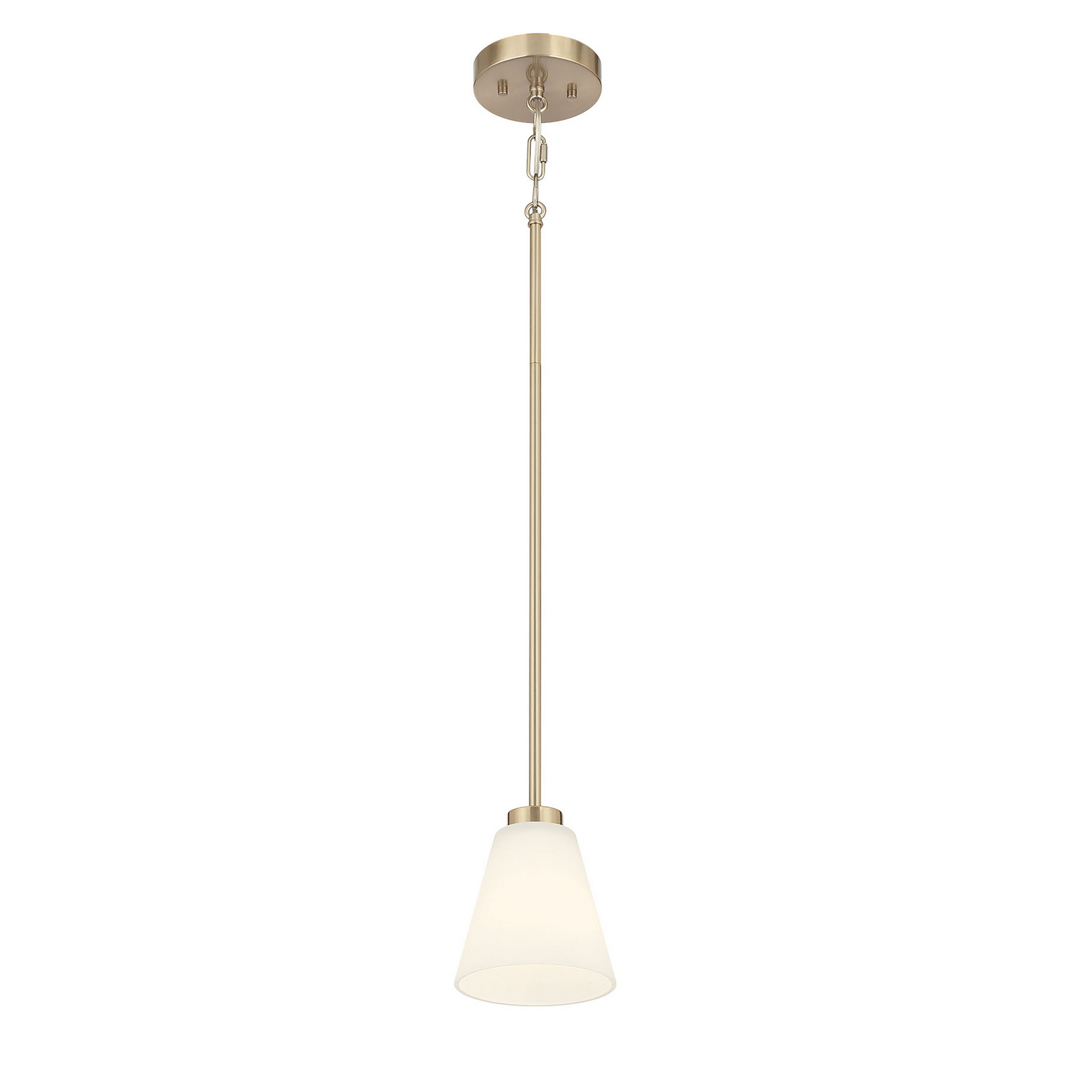 Modern Gold Mini Pendant from the Strayhan Collection