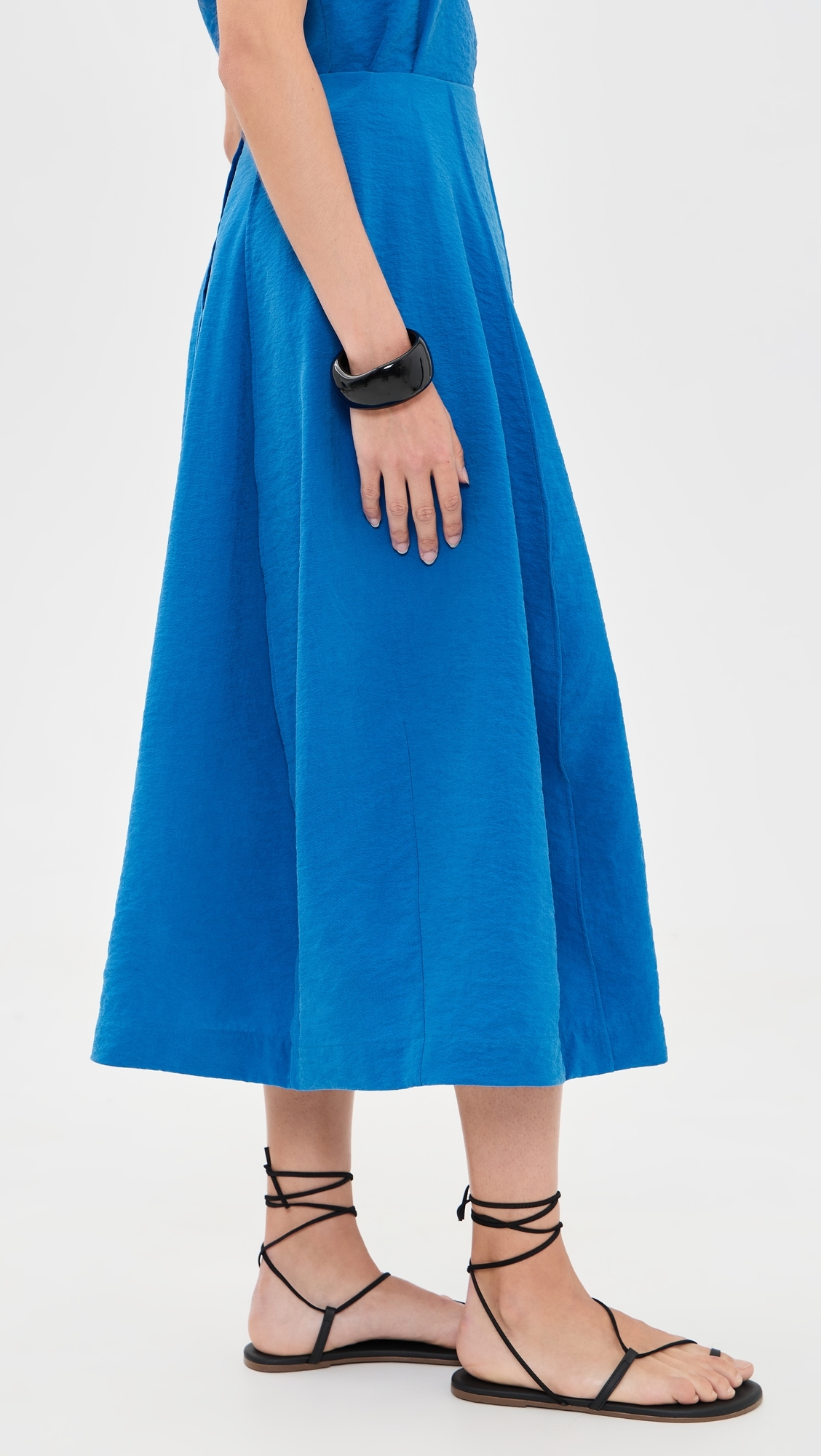 Curved Parachute Skirt jewel blue