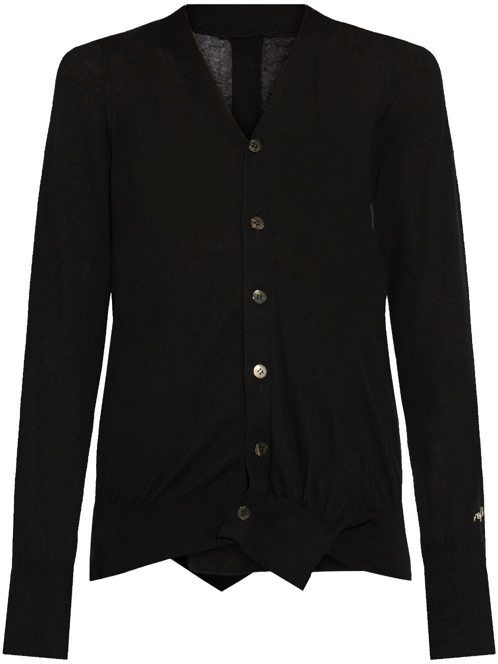 Cotton cardigan - Black