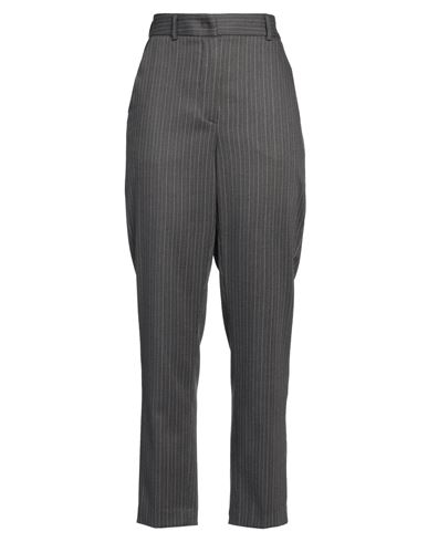 Niū Woman Pants Grey Size XS Polyester, Viscose, Virgin Wool, Elastane