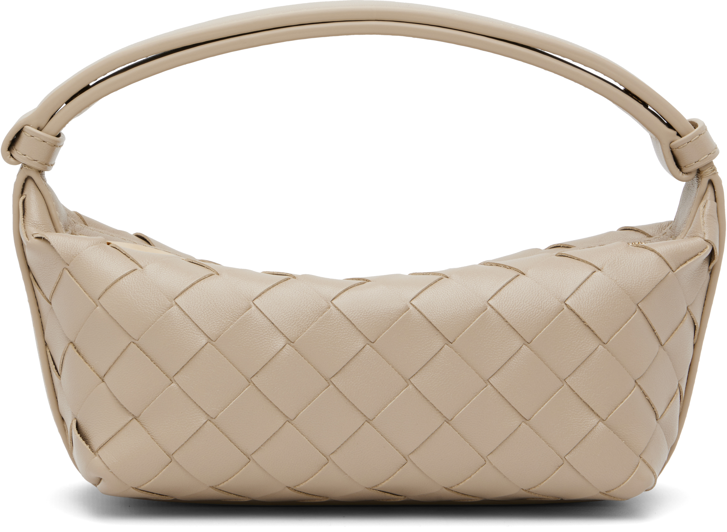 Beige East-West Wallace Bag