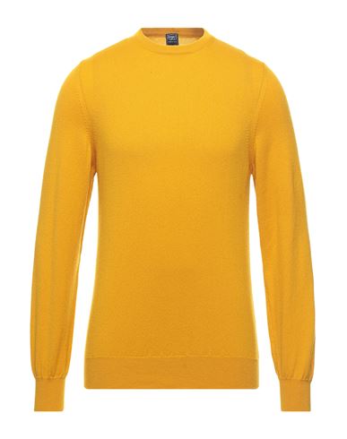 Man Sweater Marigold Size 46 Cashmere