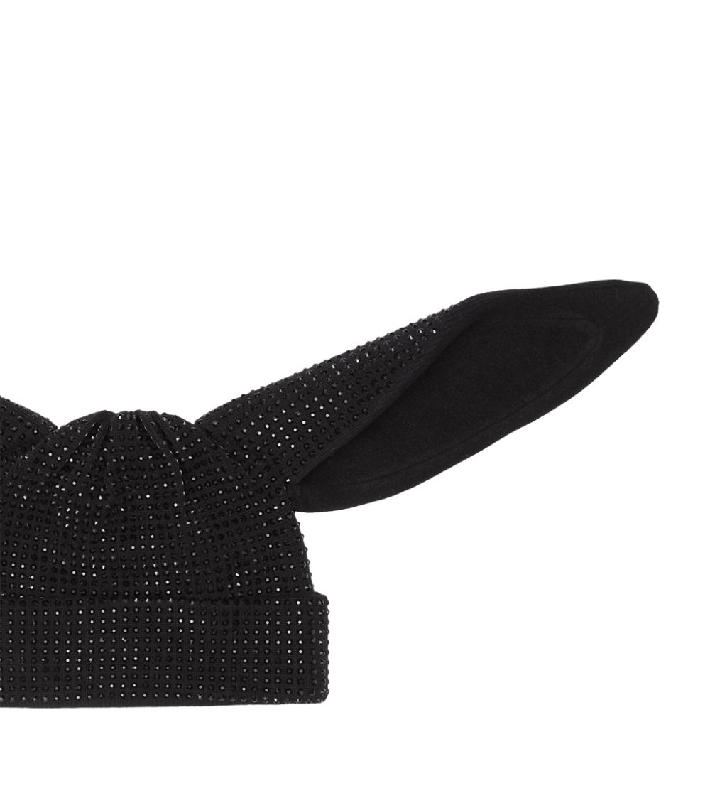 버버리 남성 Wool Rabbit Beanie