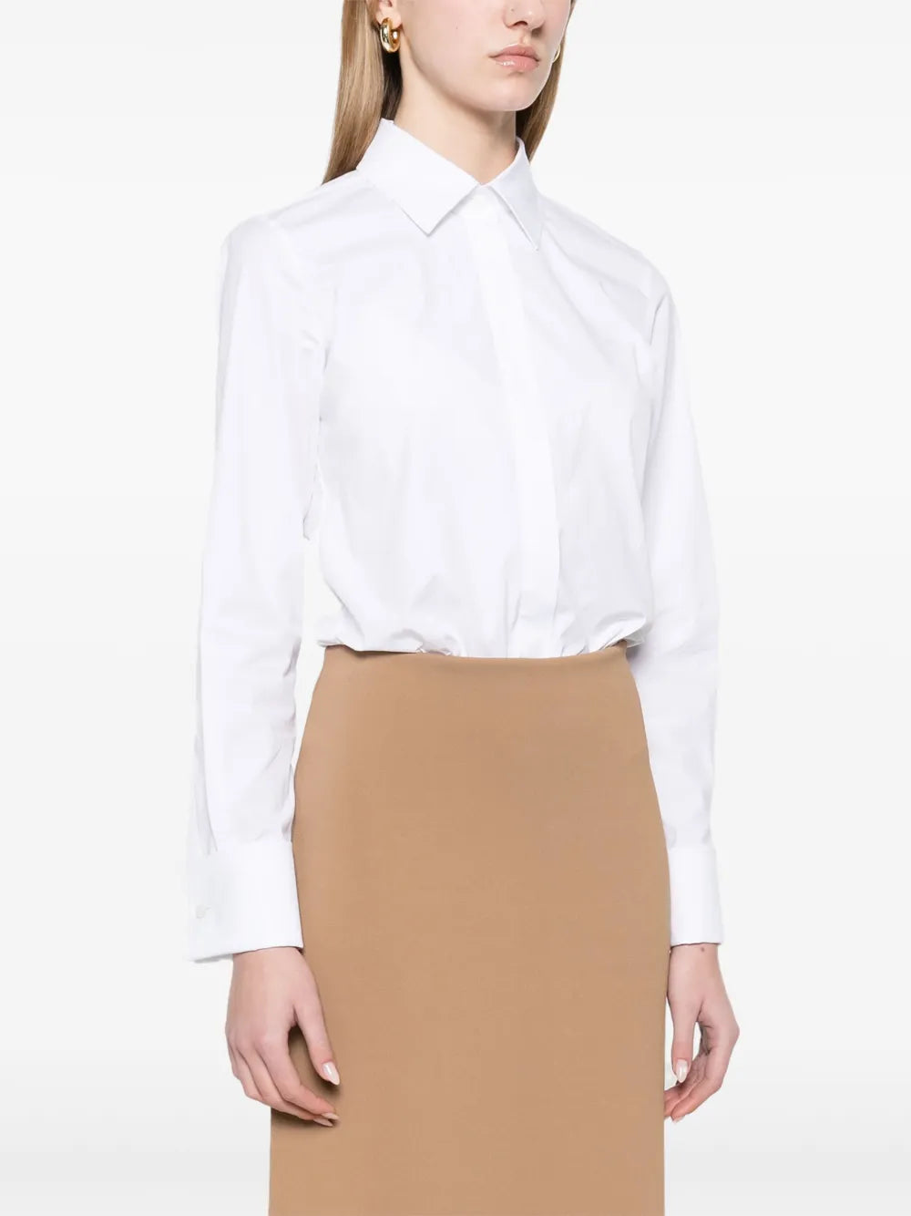 Max Mara Poplin Bodysuit
