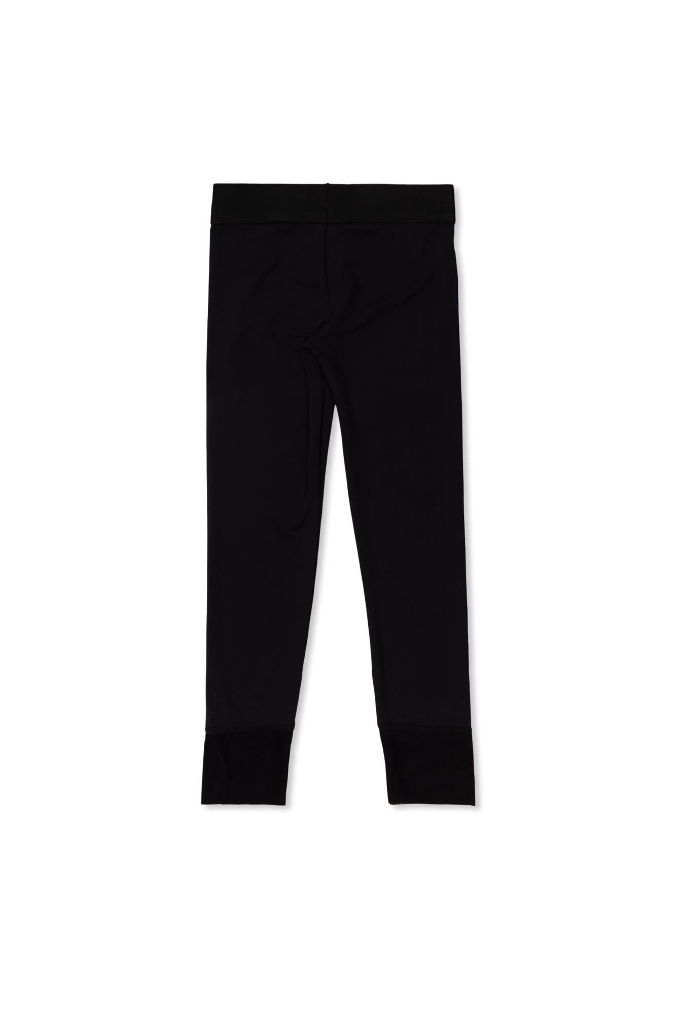 Leggings With Logo, Unisex, Black