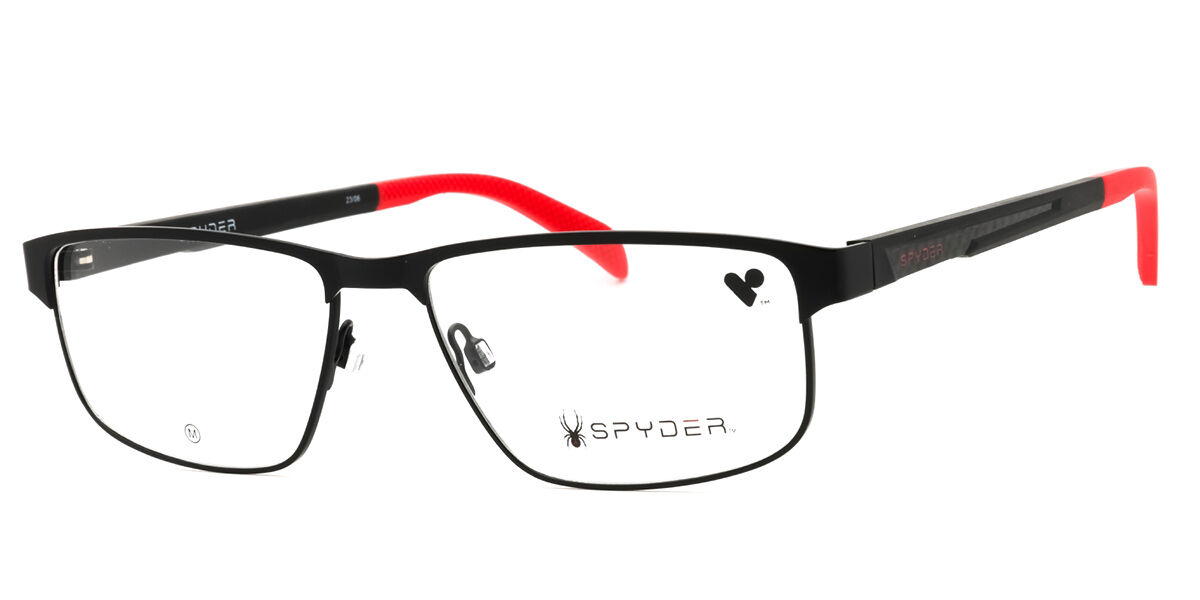 Spyder SP4035 001 Men's Eyeglasses Black 56 - Blue Light Block Available