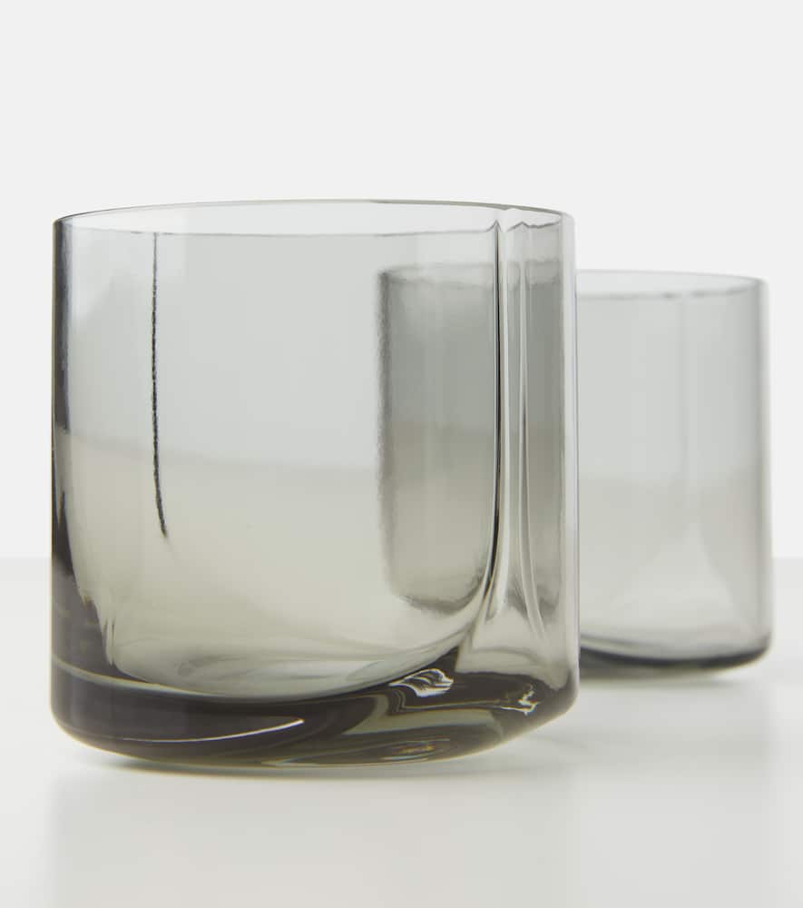 Zaha Hadid Design Hew set of 4 glass tumblers