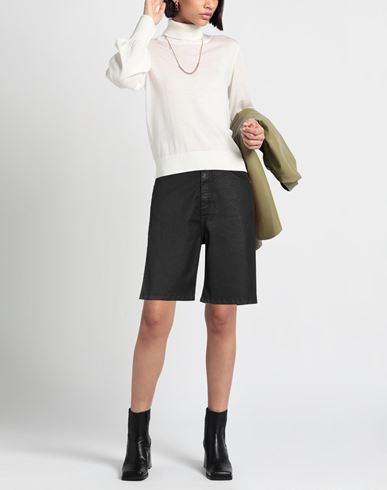Woman Denim shorts Black
