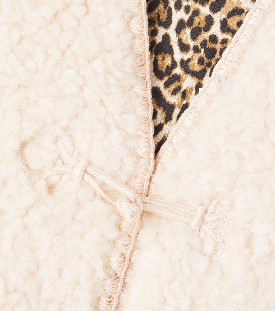 Ninette faux shearling vest