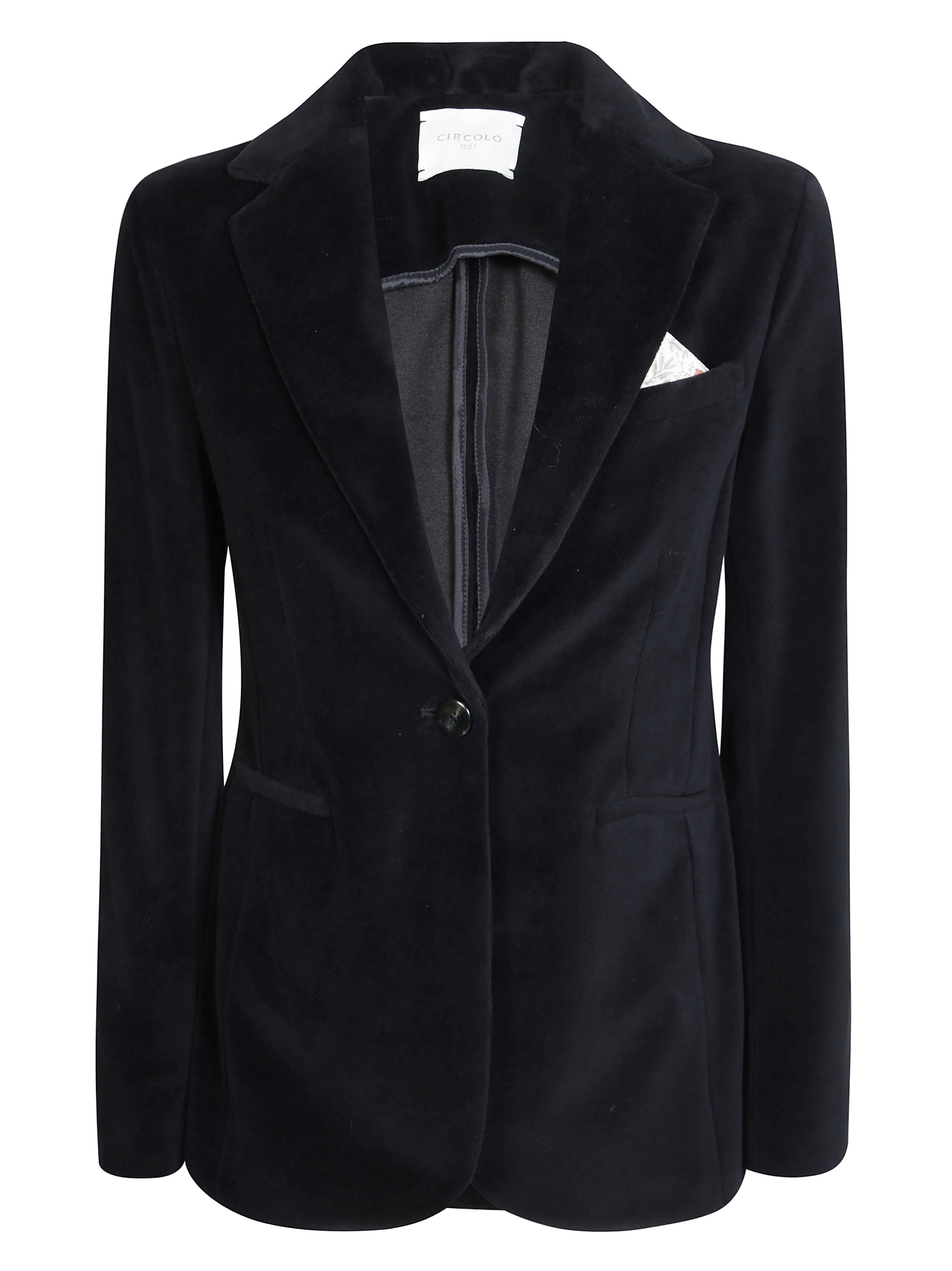 Women's Slim Smooth Velvet Jacket