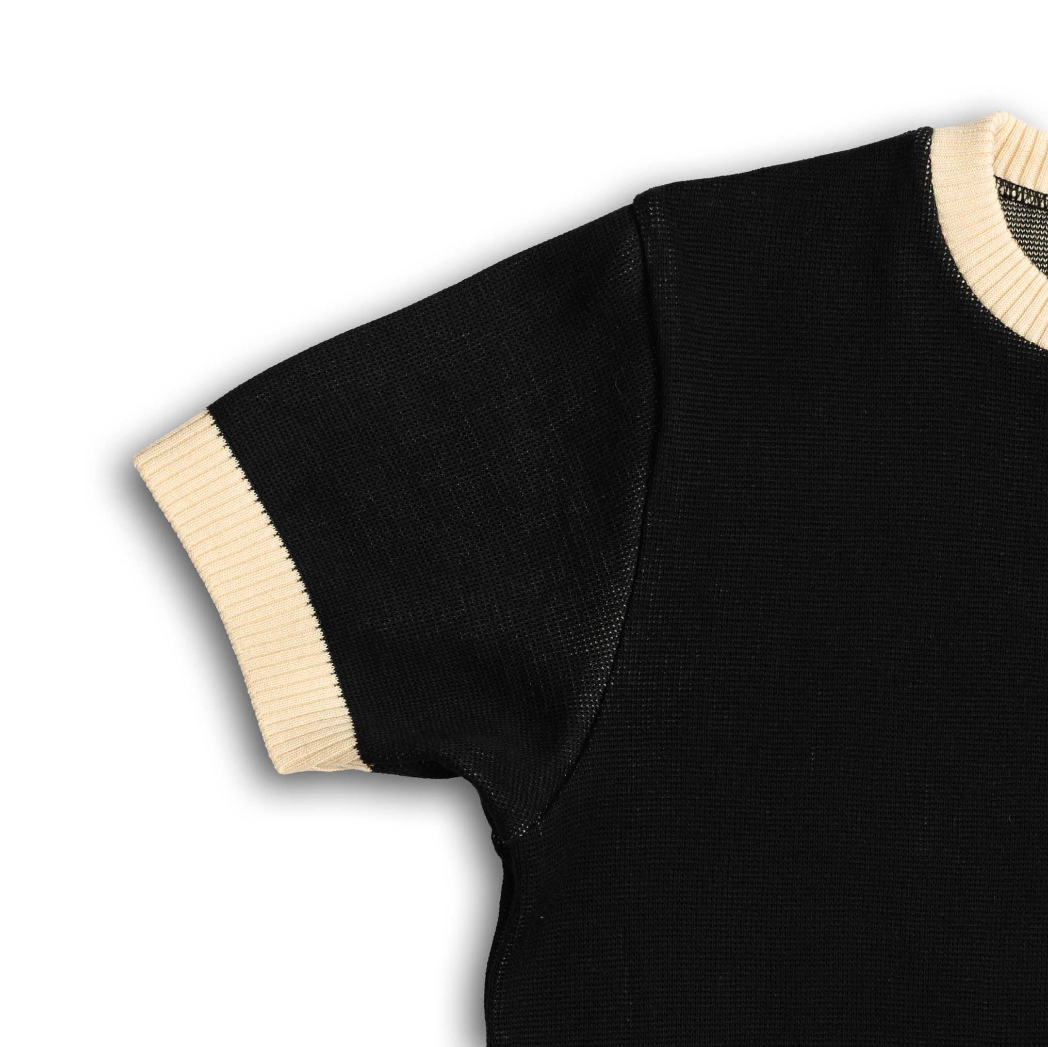 The 1940's Summer Knit Black