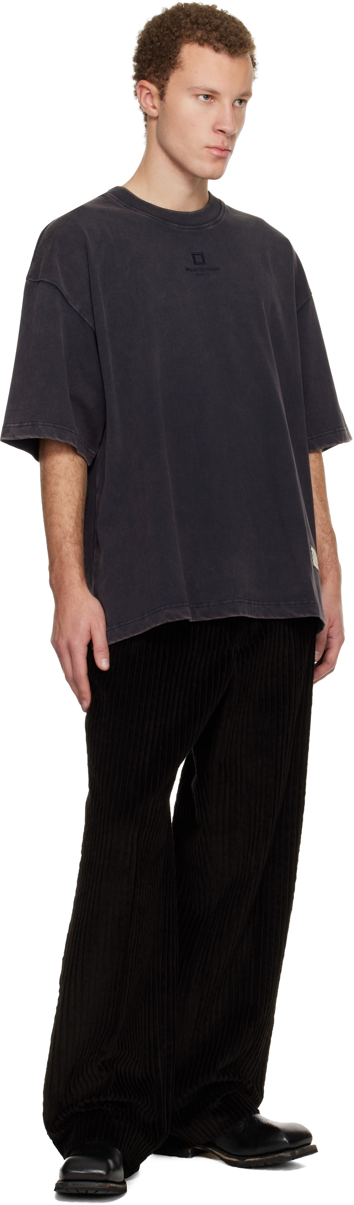 Navy Dyed Overfit T-shirt