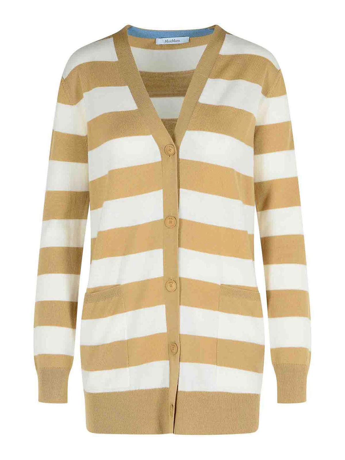Fiemme Virgin Wool Sand Cardigan
