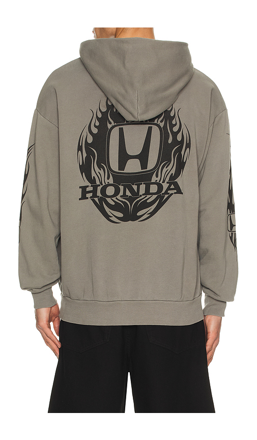 CPTN Apparel Honda Tribe Hoodie in Grey. - L also in S, M, XL/1X