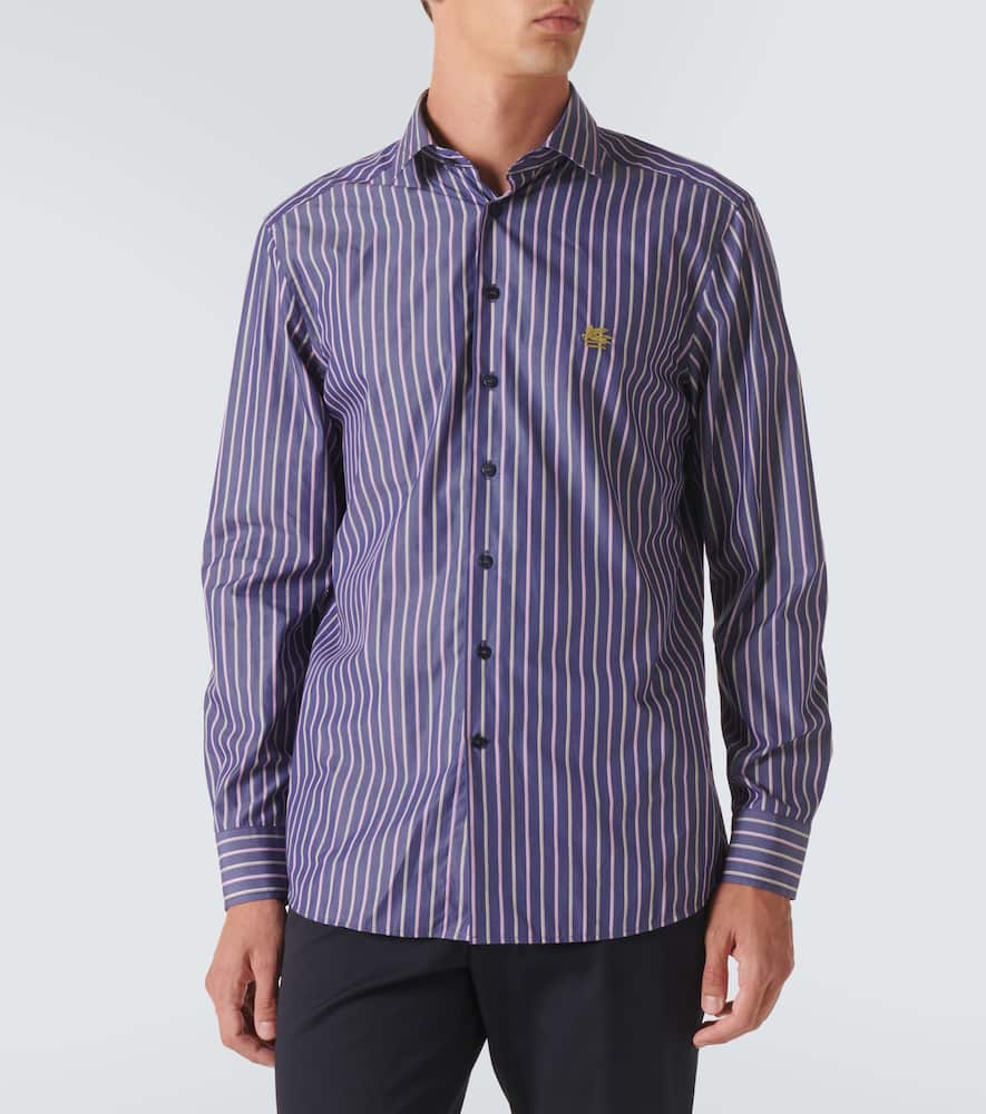 Etro Striped cotton shirt