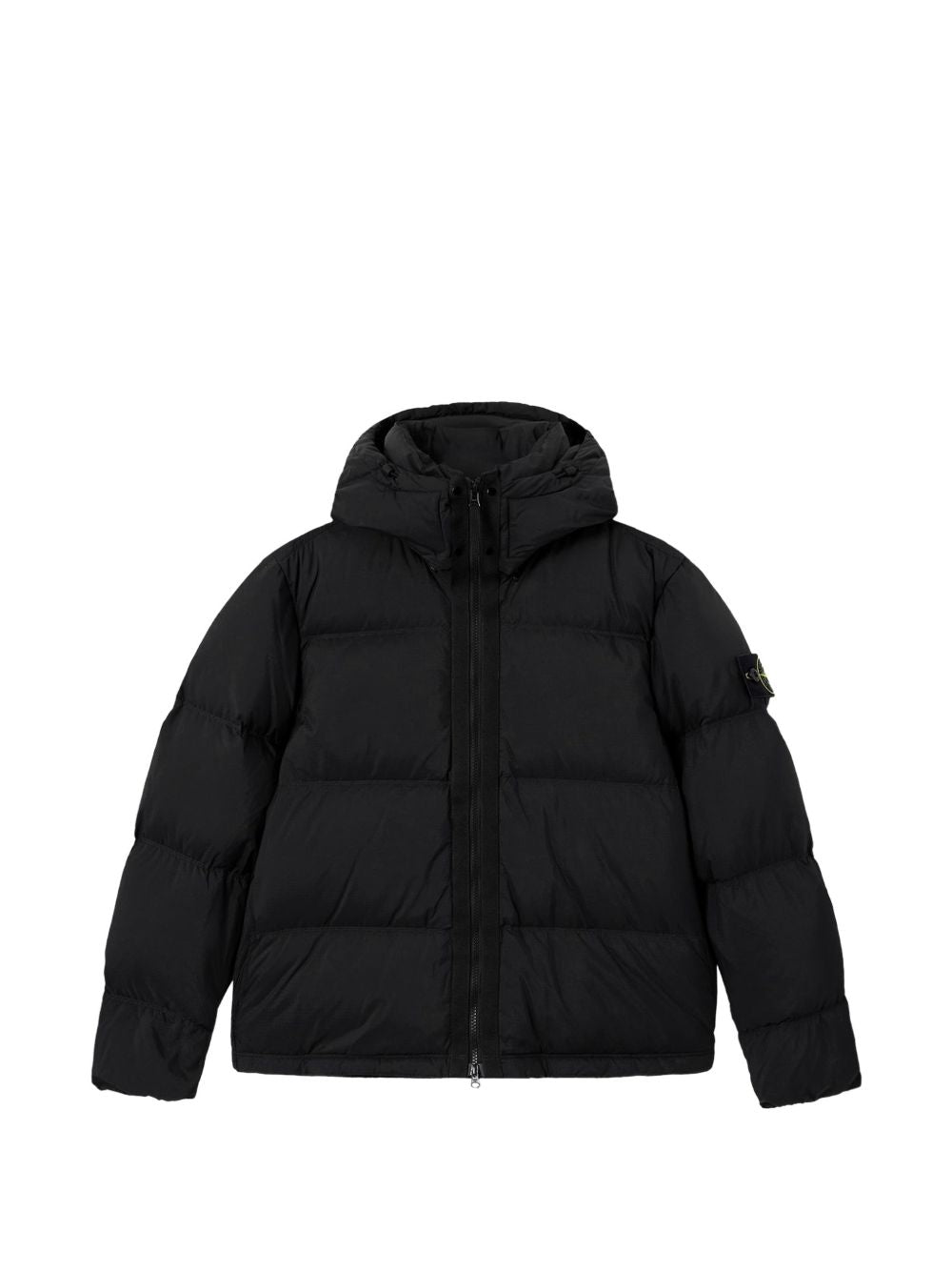 RDS-Certified Hooded Down Down Jacket — Black