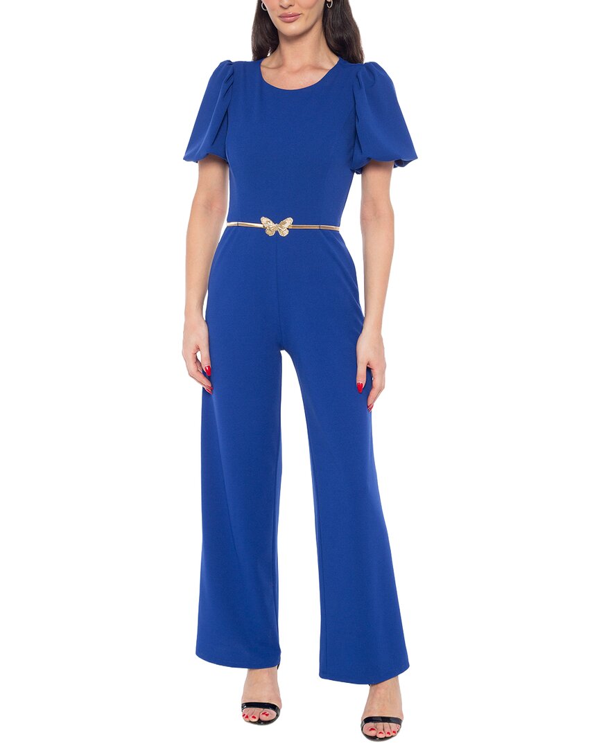 Bubble-Sleeve Jumpsuit