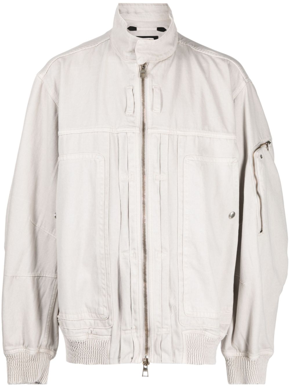 Harrington cotton bomber jacket - Grey