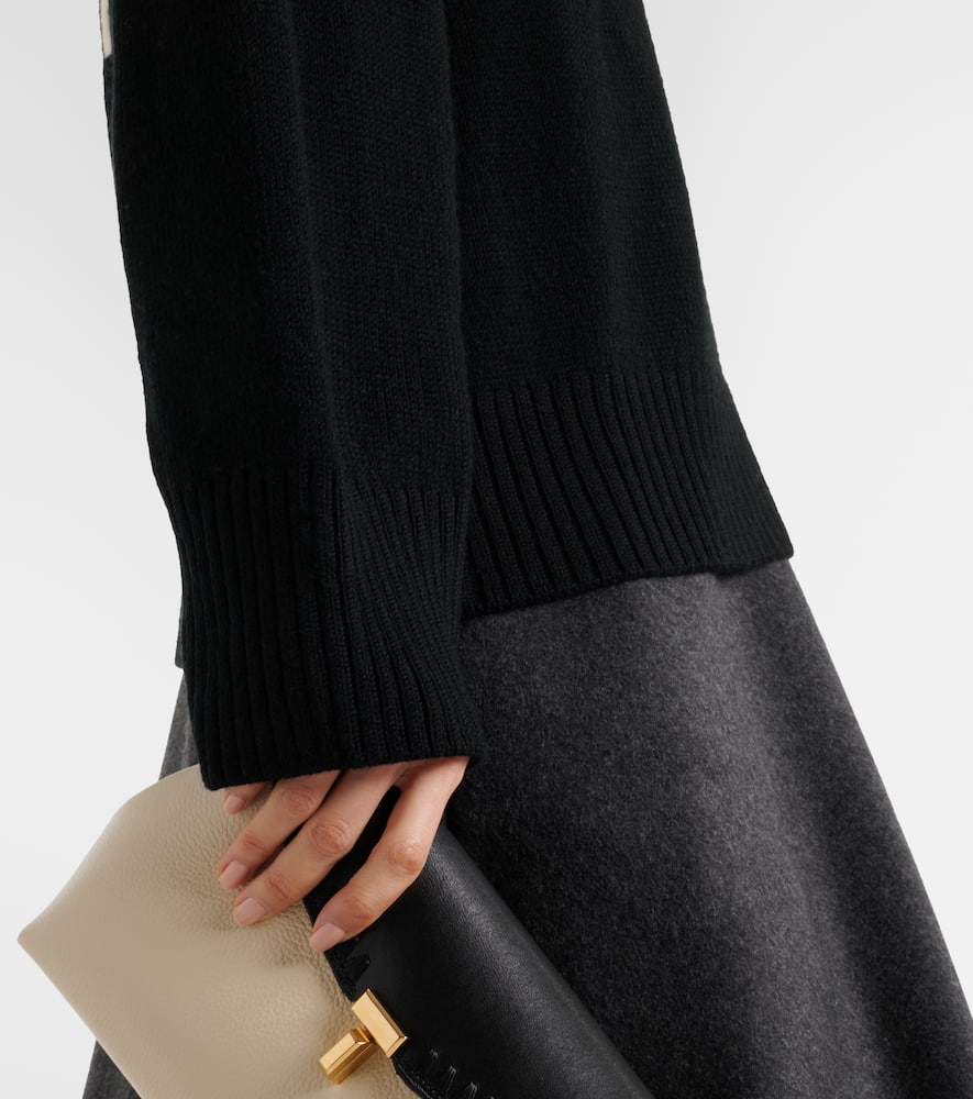 Hamilton Fair Isle wool turtleneck sweater