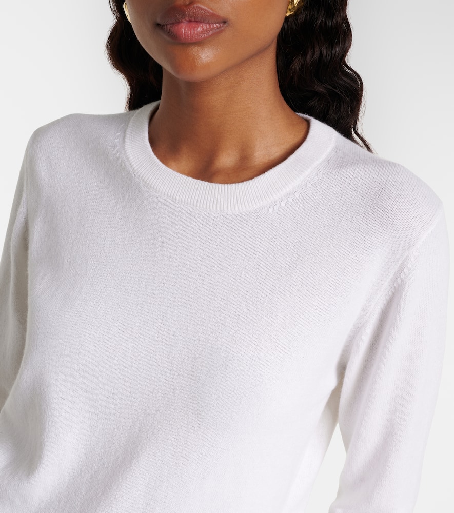 Cotton and cashmere sweater