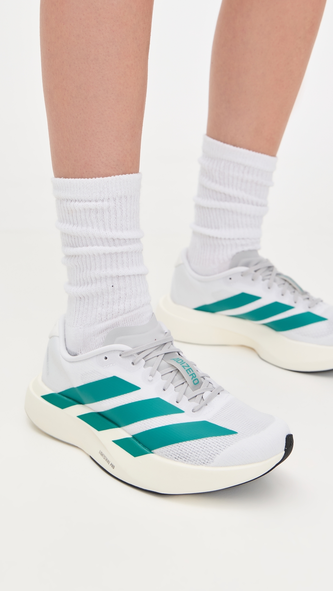 Adizero Evo SL W Sneakers White/Pure Teal