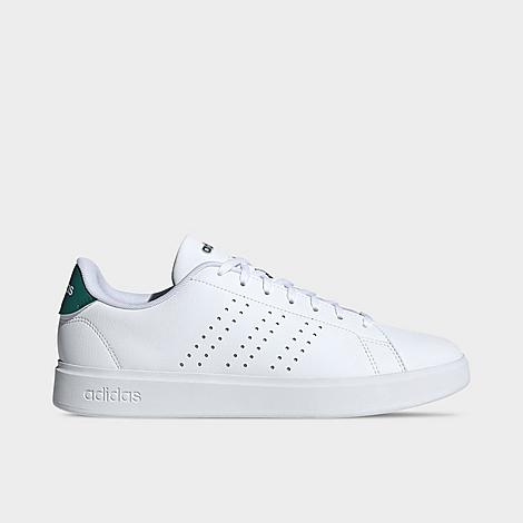 Men's Advantage 2.0 Casual Shoes in White/Black/Collegiate Green