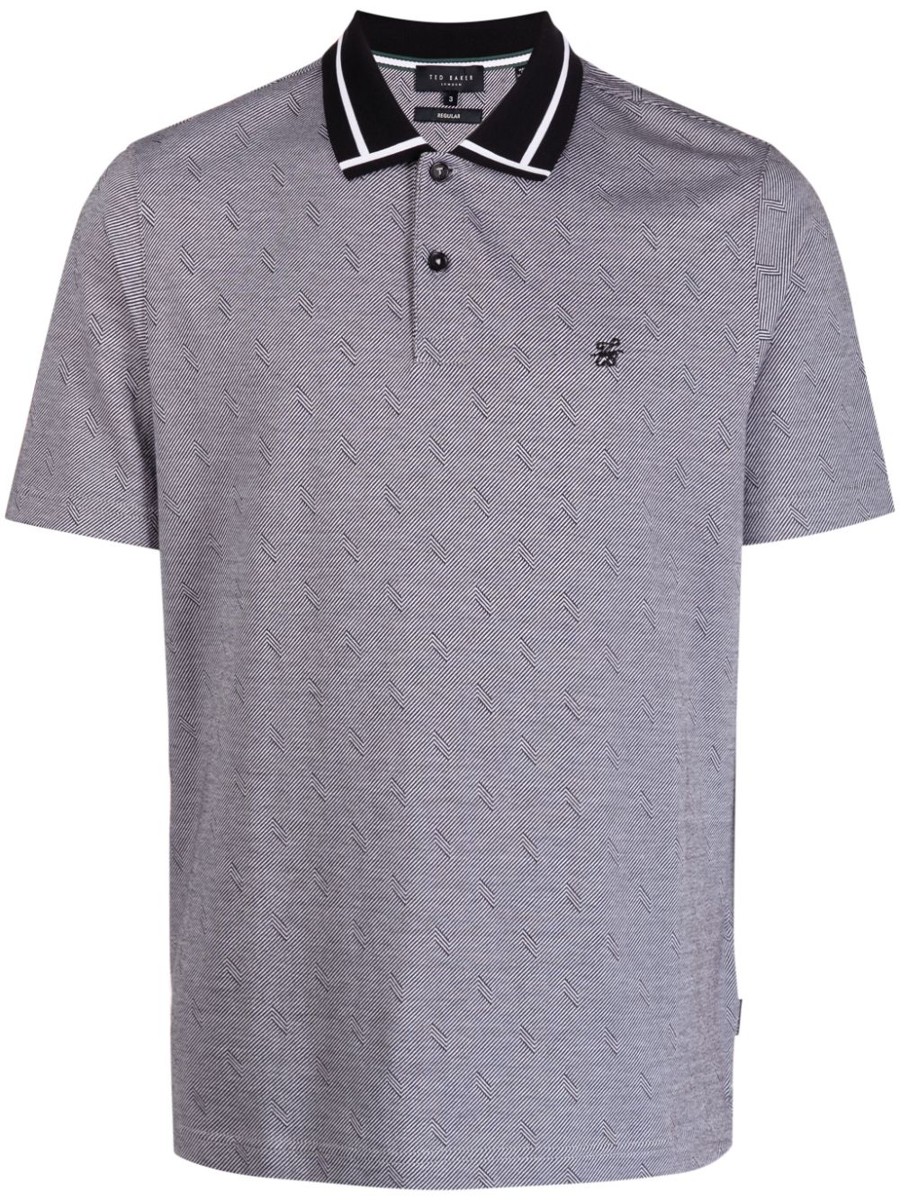 Ginald cotton polo shirt - Black