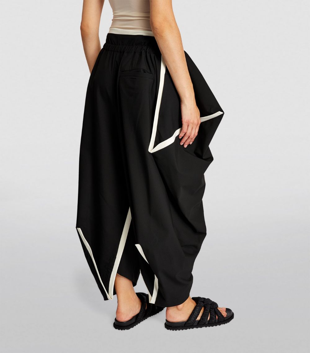 Crepe Assembled Trousers