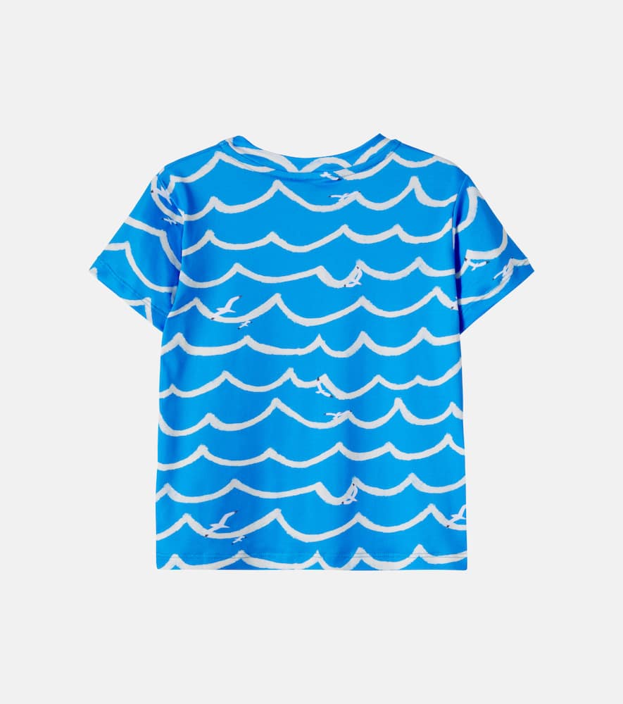 Printed cotton jersey T-shirt