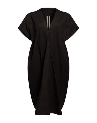 Woman Midi dress Black Size 4 Cotton