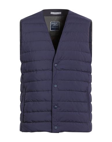 Man Vest Navy Size 40 Polyester