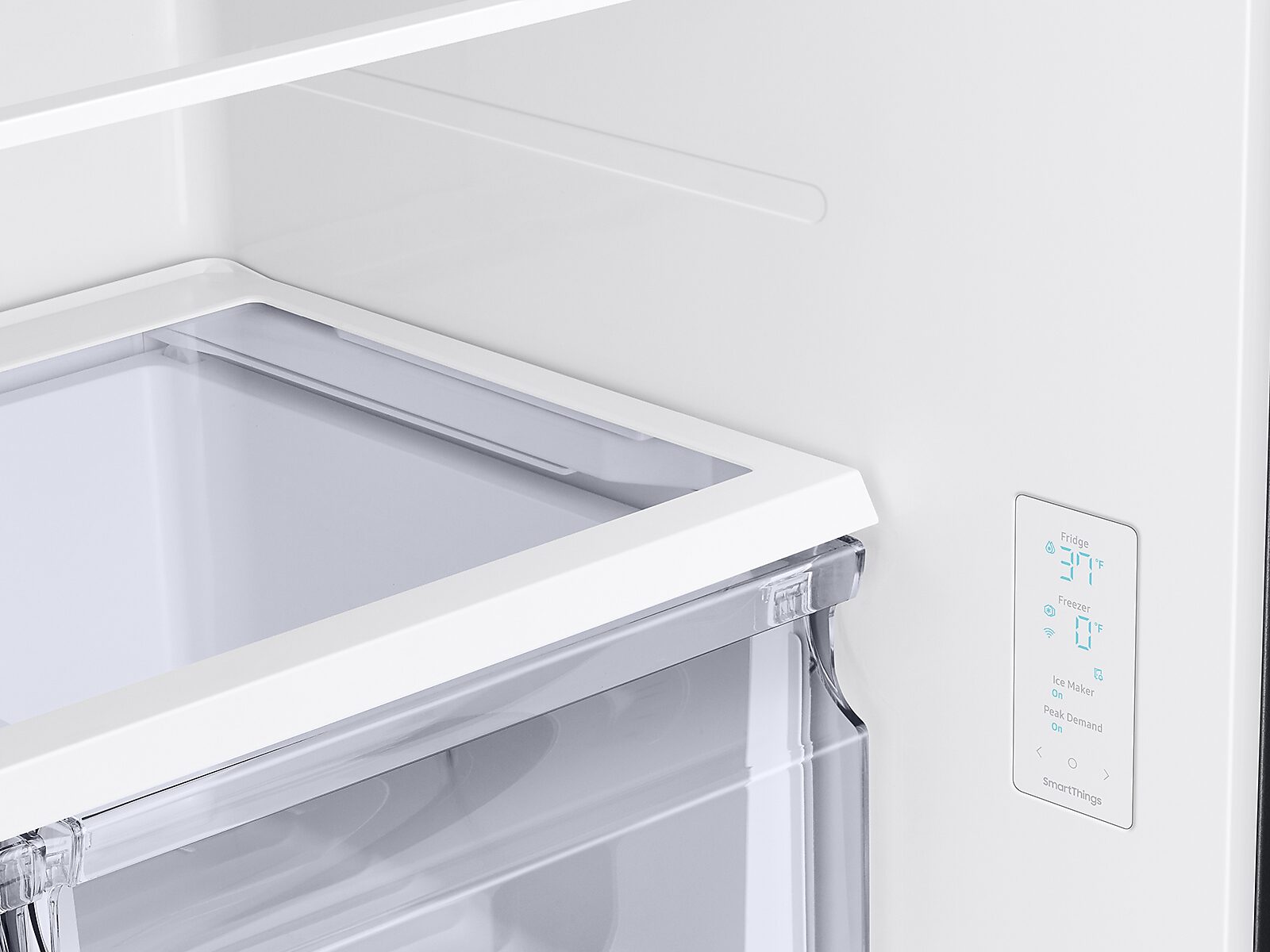 19.5 cu. ft. Smart 3-Door French Door Refrigerator in Black(RF20A5101B1/AA)