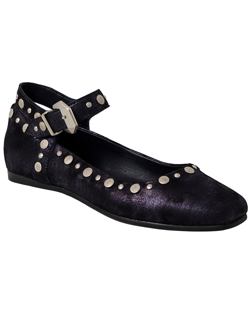 Mystic Mary Leather Flat
