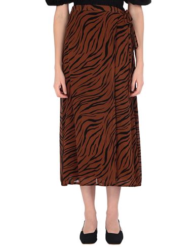 Janine Skirt Woman Long skirt Brown