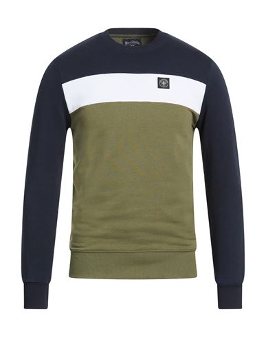 Man Sweatshirt Midnight blue Size XXL Cotton