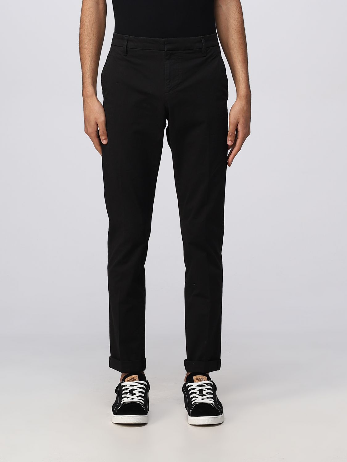 Pants Men color Black