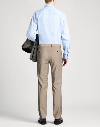 Man Pants Sand Size 30 Polyester, Wool, Elastane