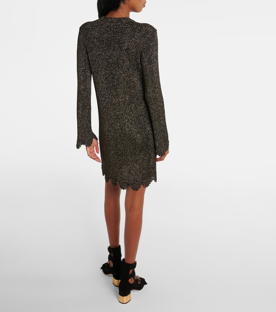 Chloé Scalloped sweater dress