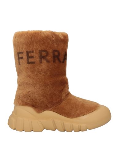 Man Boot Camel Size 10 Shearling